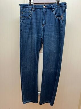 Tommy Bahama Straight-Leg Dark Blue Jeans